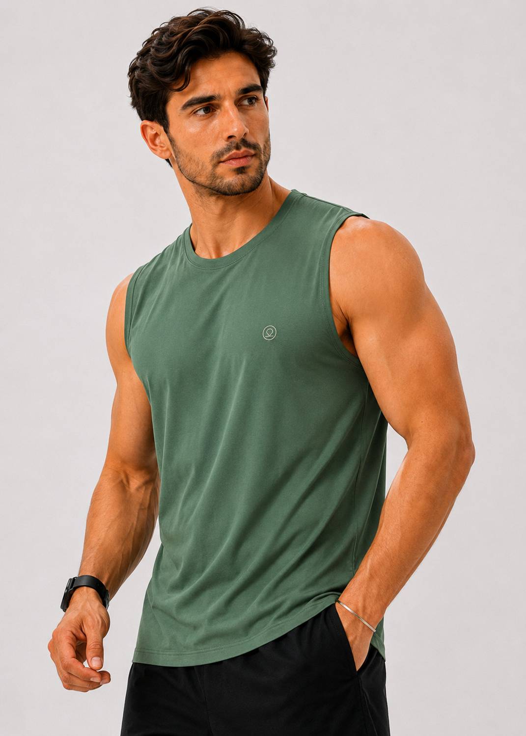 CHKOKKO Men Vest - Image 1