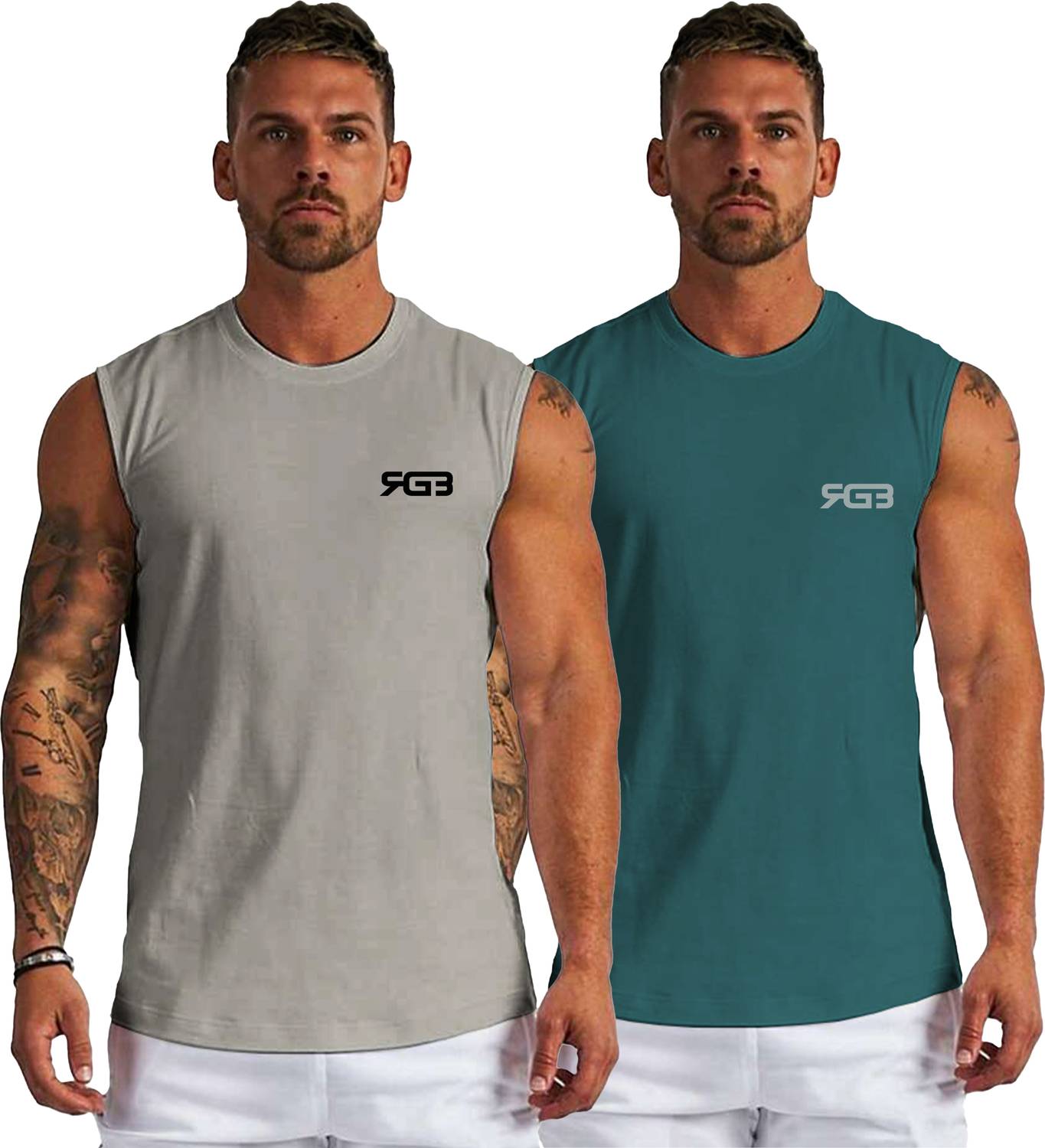 3colors Men Vest
