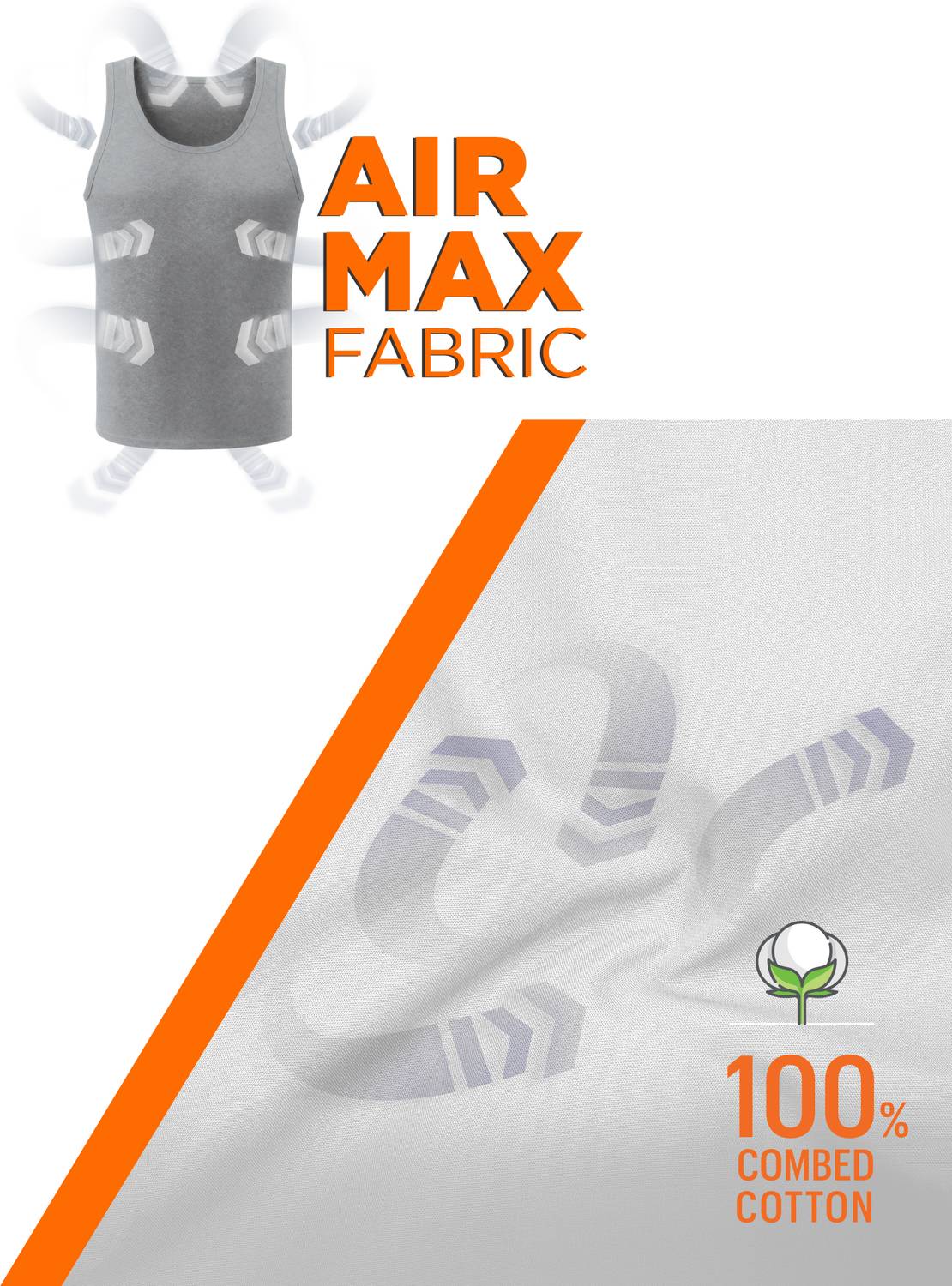 Dixcy Scott Originals Men Vest White Pack of 2 - Image 3