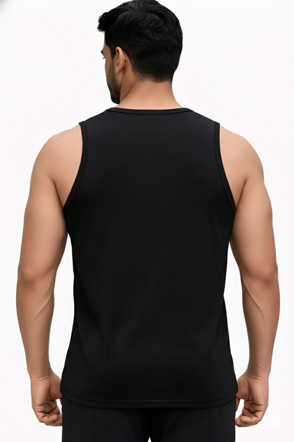Image of Expert Choice Printed Men Round Neck Black, Grey T-Shirt