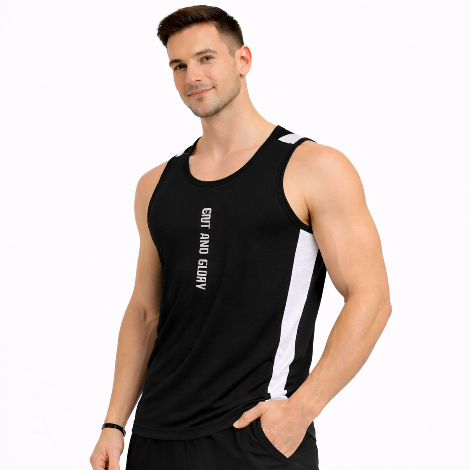Image of R ROCKIN TEES Men Vest