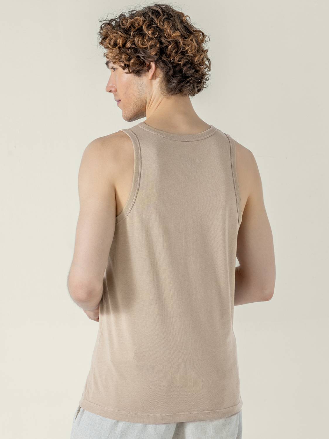 Damensch Men Beige Vest - Image 4