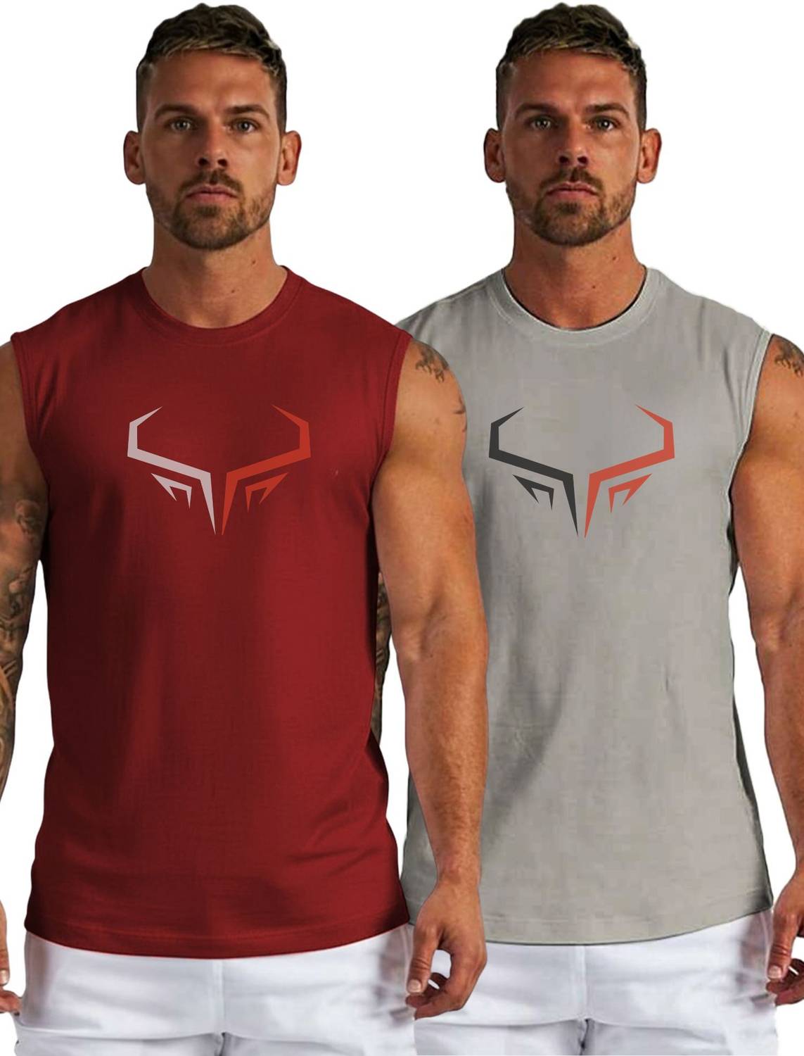 3colors Men Vest