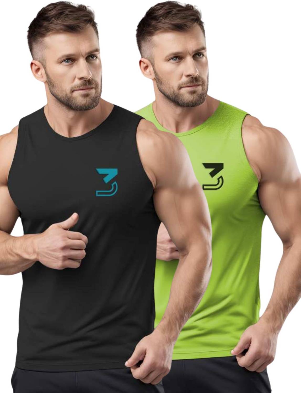 3colors Men Vest