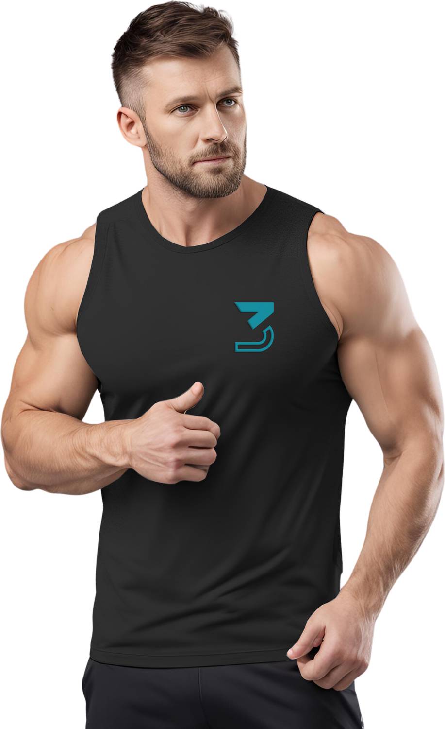 3colors Men Vest
