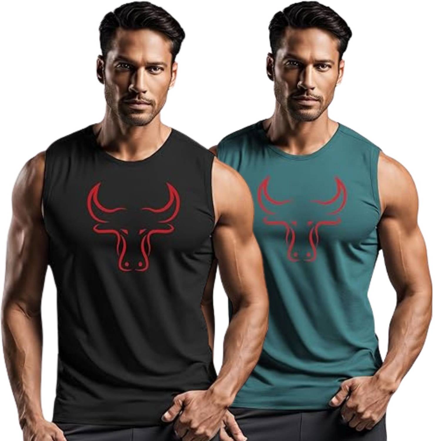 3colors Men Vest