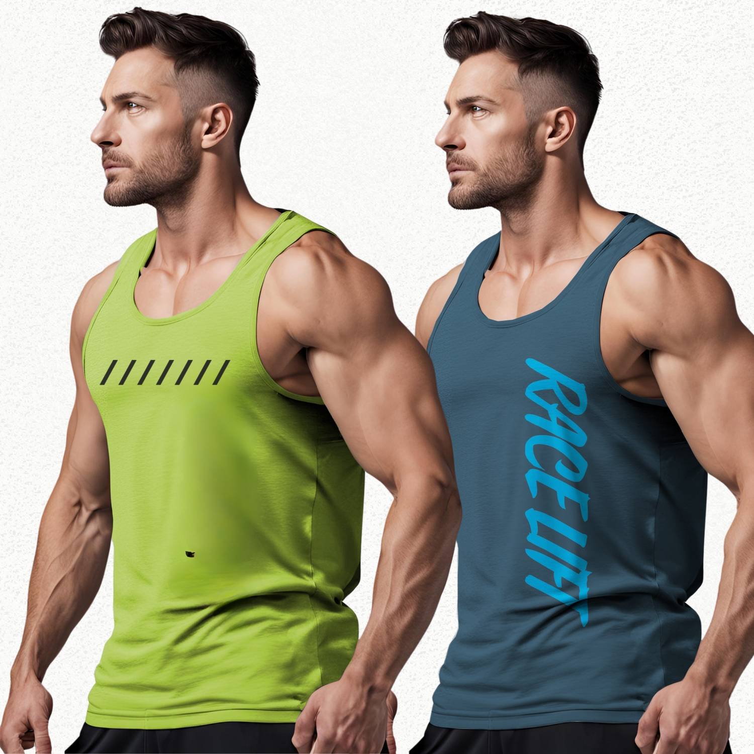 3colors Men Vest