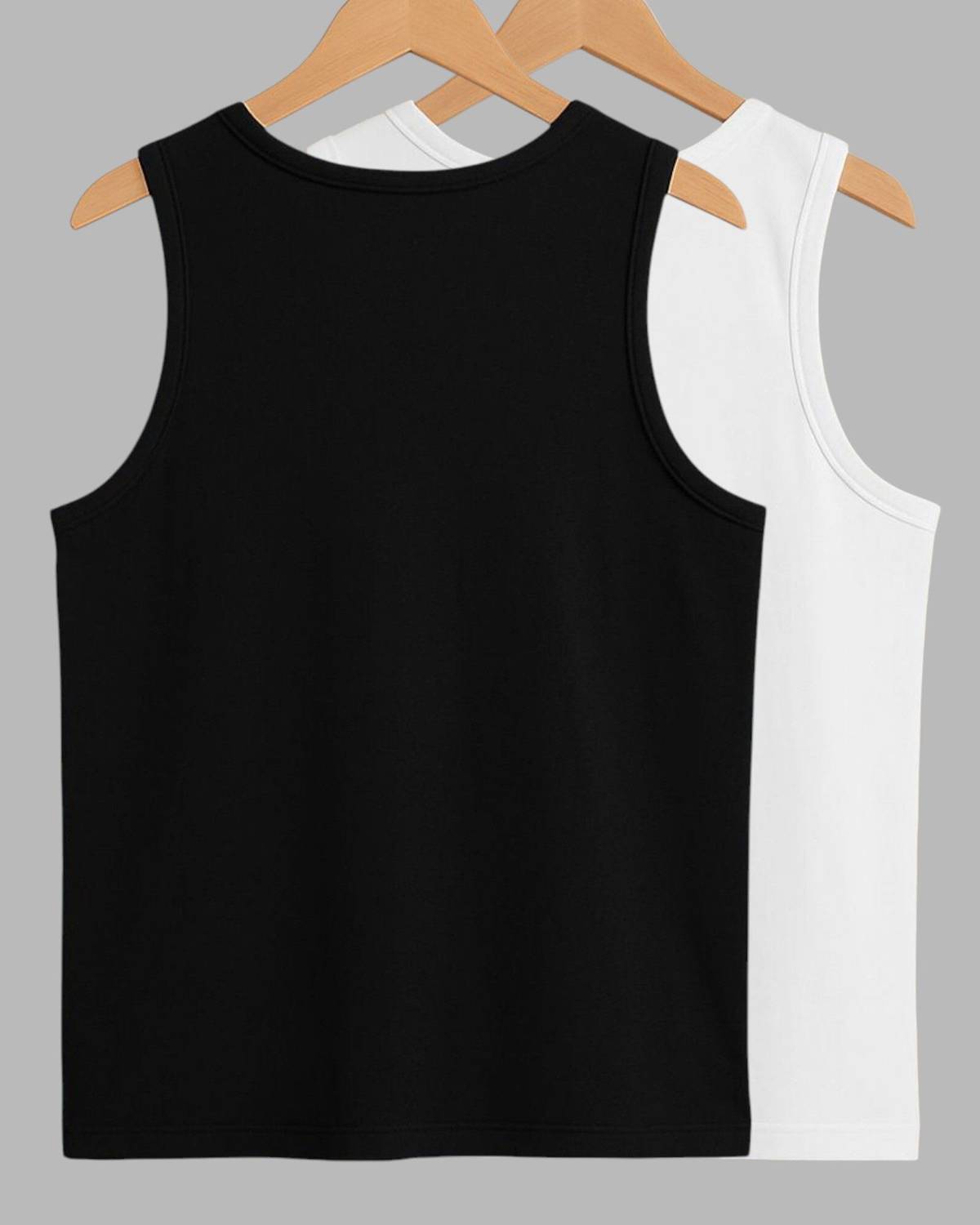 anax authentic Men Vest Black Pack of 2 - Image 2