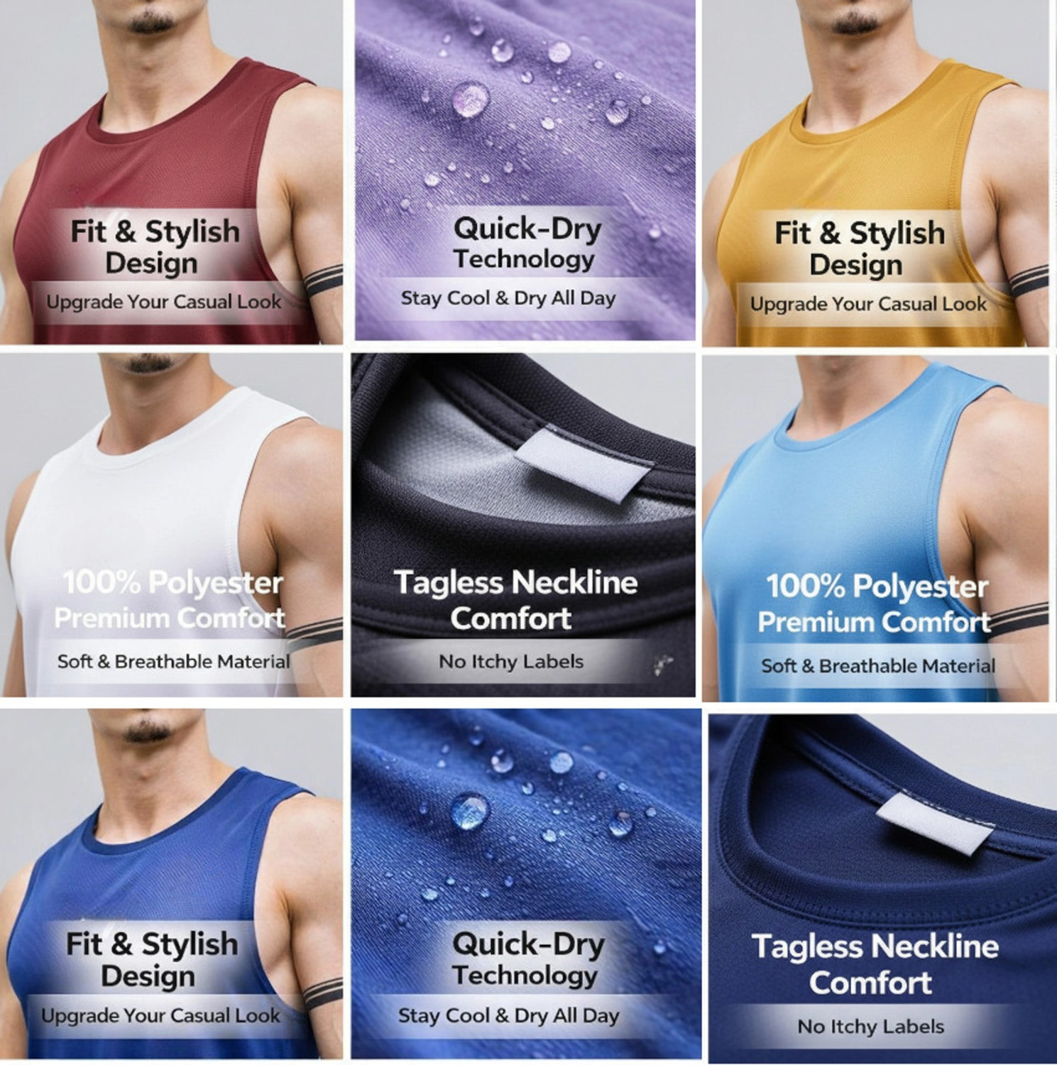 Image of Zudieos Men Vest
