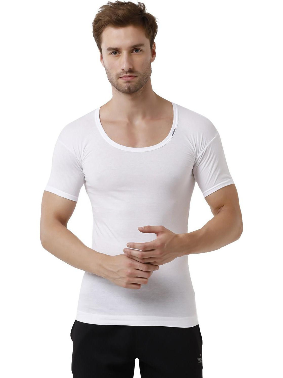 Image of RUPA FRONTLINE Pack of 2 Round Neck Men Vest