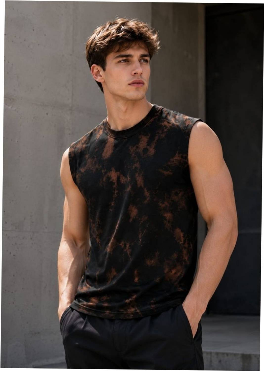 NEXTRAA Men Black Vest