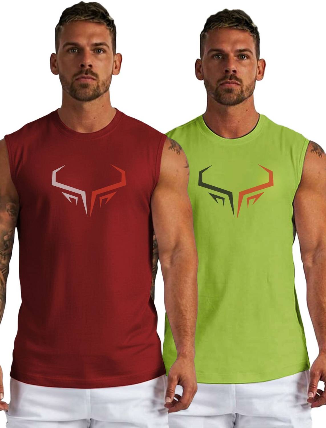 3colors Men Vest