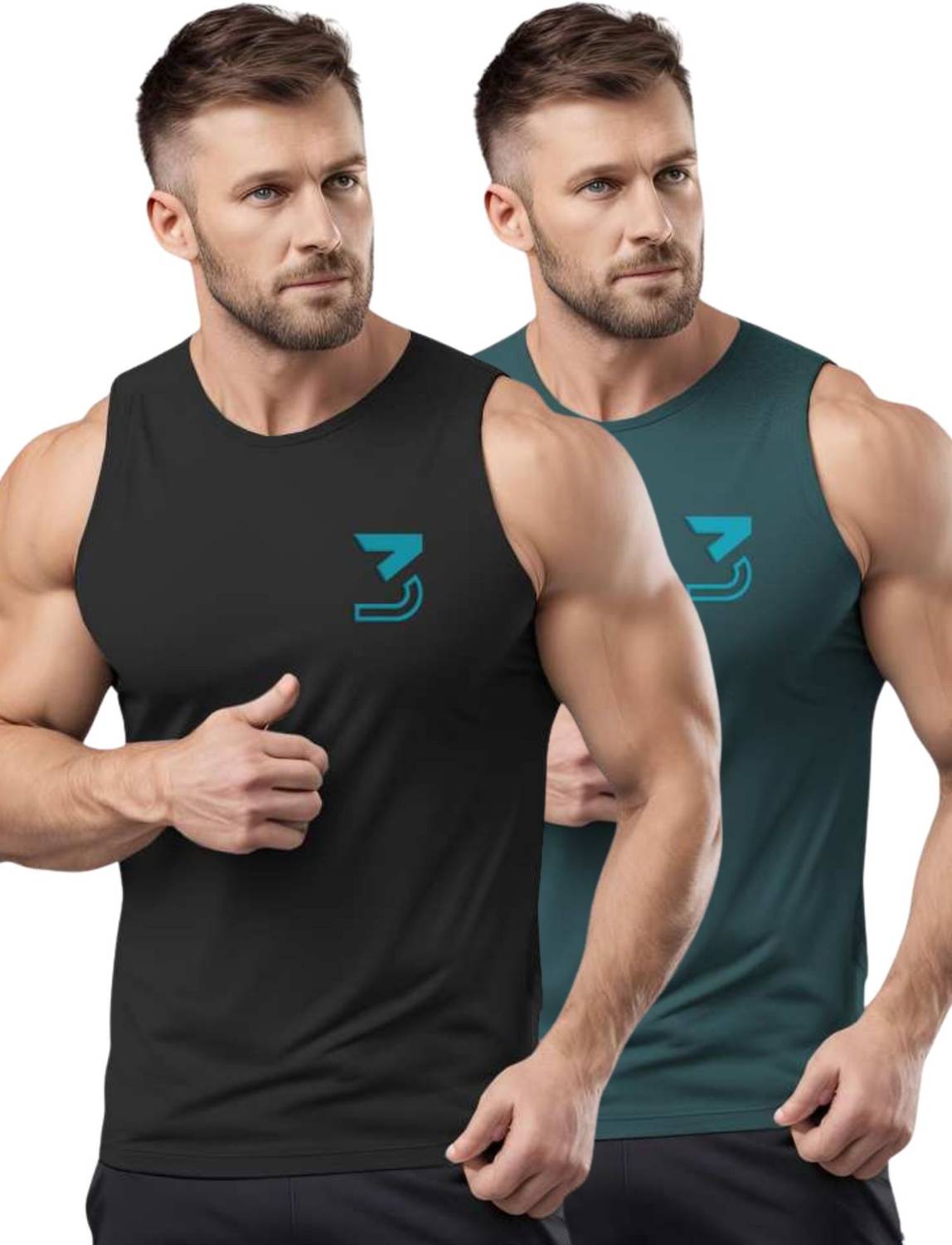 3colors Men Vest