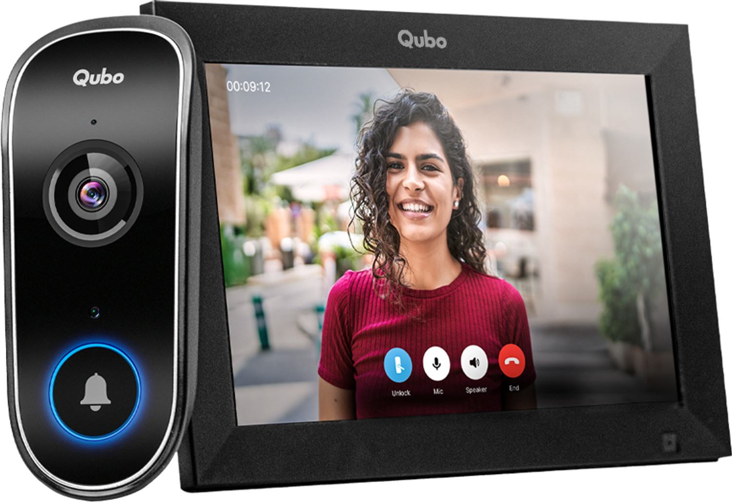 Image of Qubo OC-CVT020BL2 Video Door Phone
