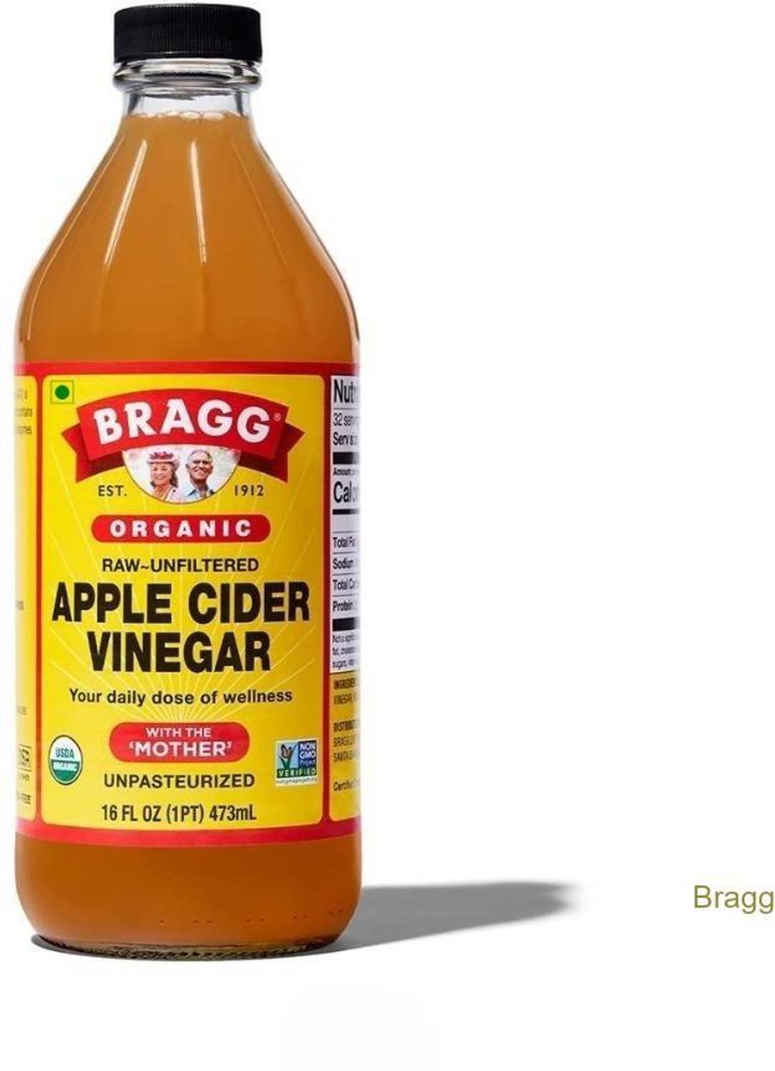 BRAGG Apple Cider Vinegar Raw Organic 473ml Vinegar