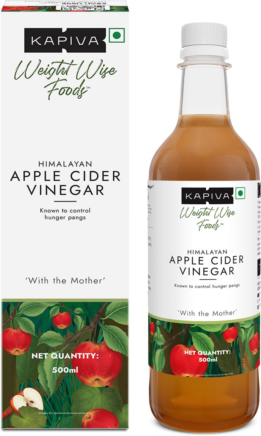 Kapiva Apple Cider Vinegar (500 ml)