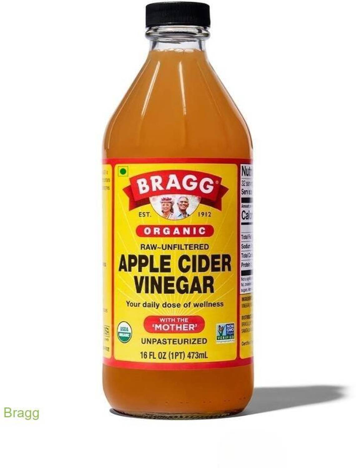 BRAGG Apple Cider Vinegar for Healthy Nails & Hair 473ml Vinegar