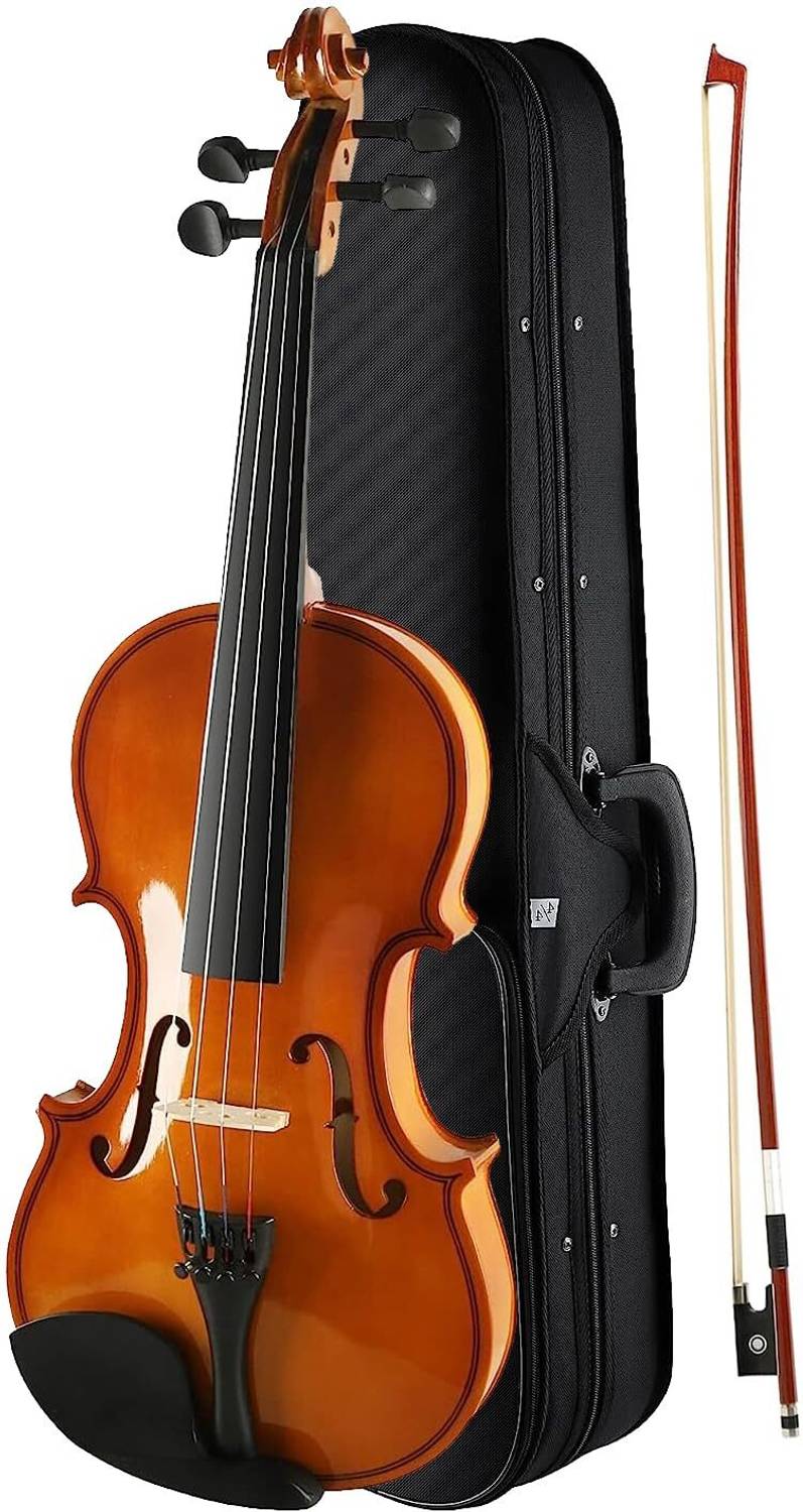 KADENCE Kadence, Vivaldi 4/4 Violin With Bow, Rosin, Hard Case