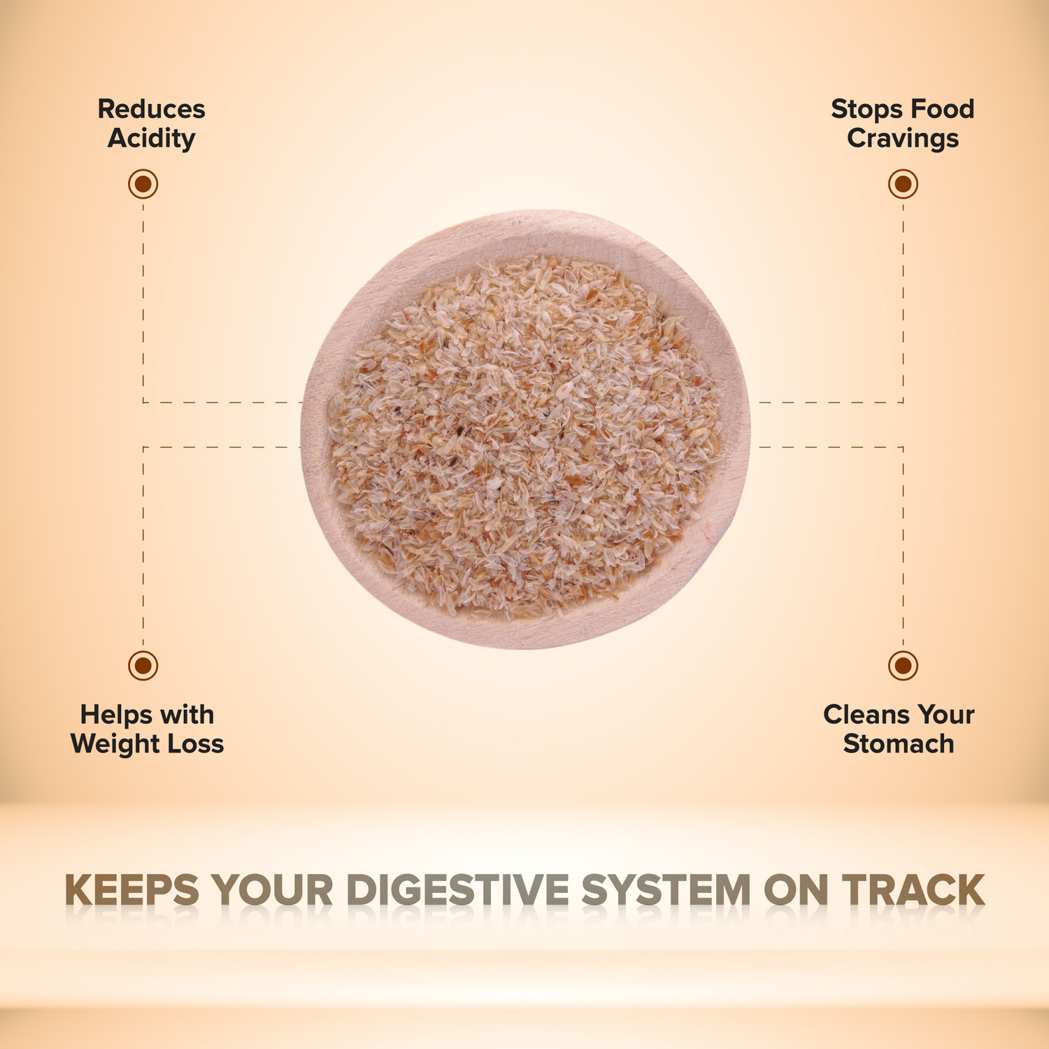 Image of LAXMI Sat Isabgol Psyllium Husk (Pack of 3)