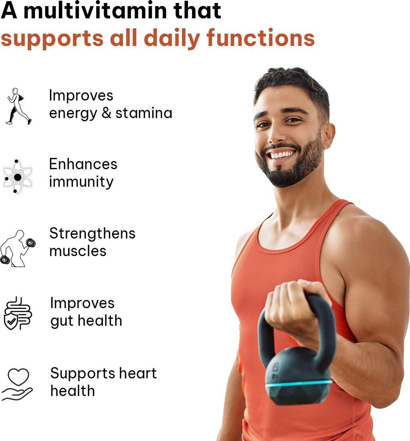 hk vitals Multivitamin Plus Men 30 Tablets - Image 2