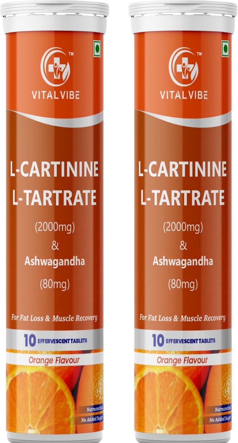 VITAL VIBE L-Carnitine Tartrate 2000MG+Ashwagandha Tablets for Fat  Burn-Weight Loss Price in India - Buy VITAL VIBE L-Carnitine Tartrate  2000MG+Ashwagandha Tablets for Fat Burn-Weight Loss online at Flipkart.com