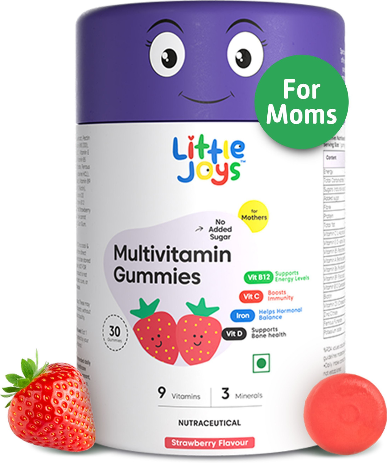 Image of Little Joys Multivitamin Gummies for Womens | Supports Immunity, Bone Health & Energy Level