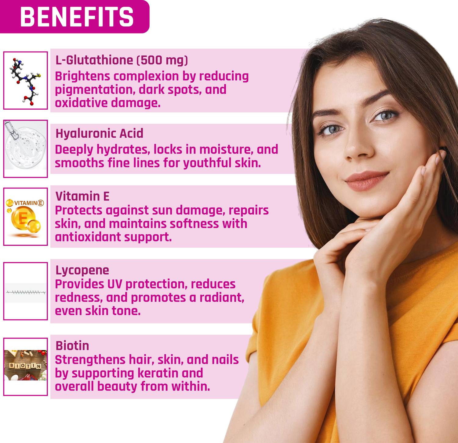 benefits of l glutathione for women Glutathione IM