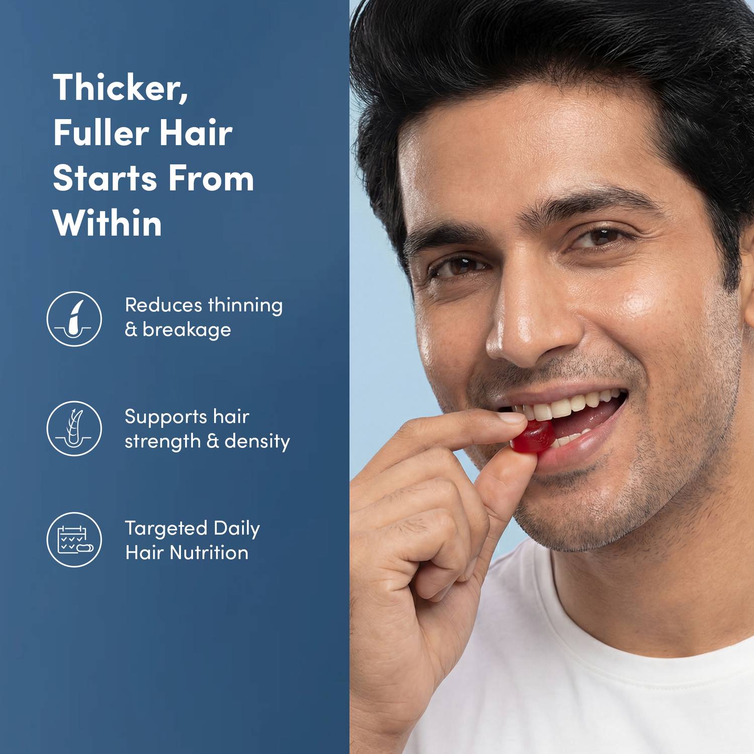 Man Matters Biotin Hair Gummies - Image 3