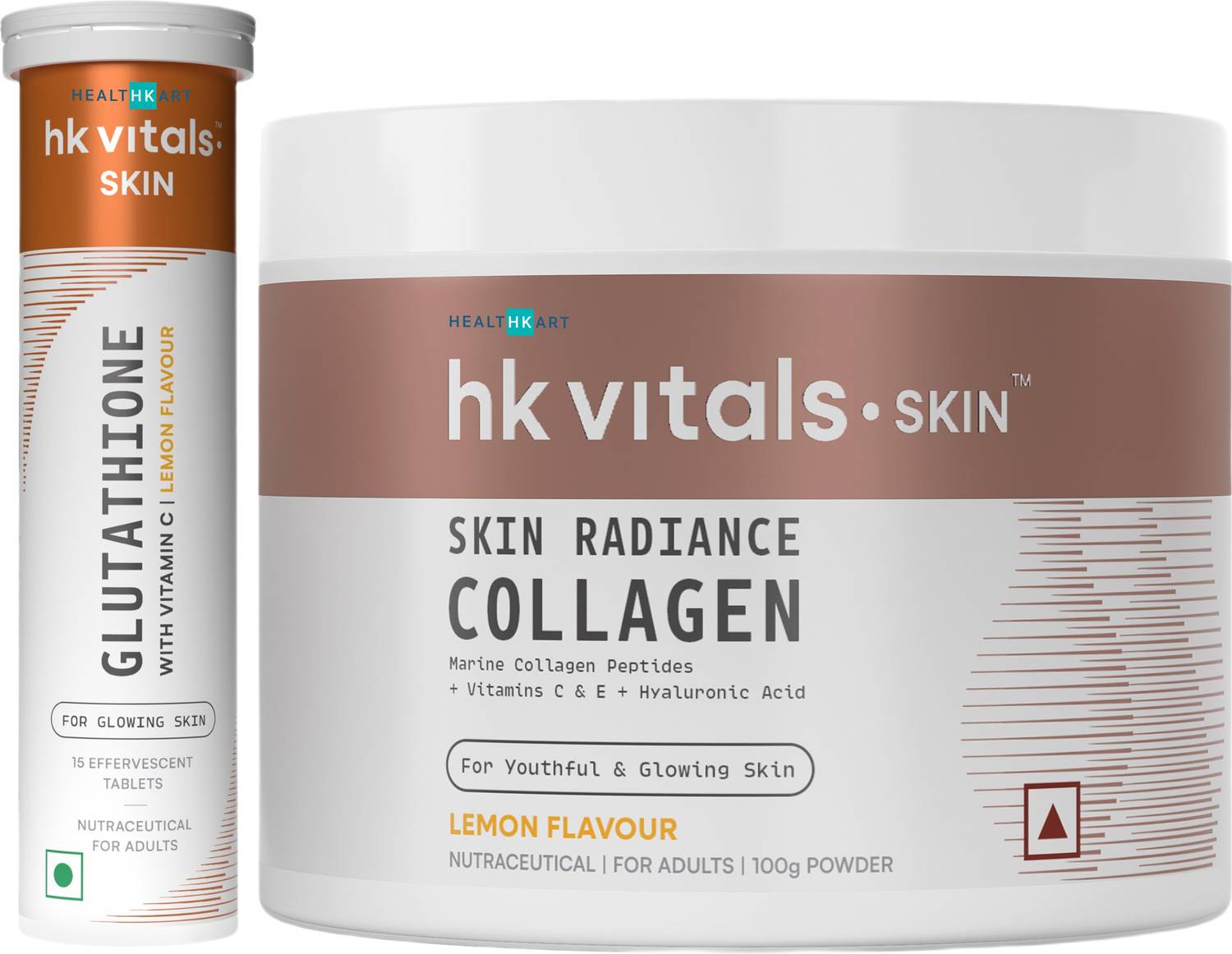 HEALTHKART hk vitals Skin Radiance Collagen (100g) & Glutathione  Effervescent|Lemon Price in India - Buy HEALTHKART hk vitals Skin Radiance  Collagen (100g) & Glutathione Effervescent|Lemon online at Flipkart.com