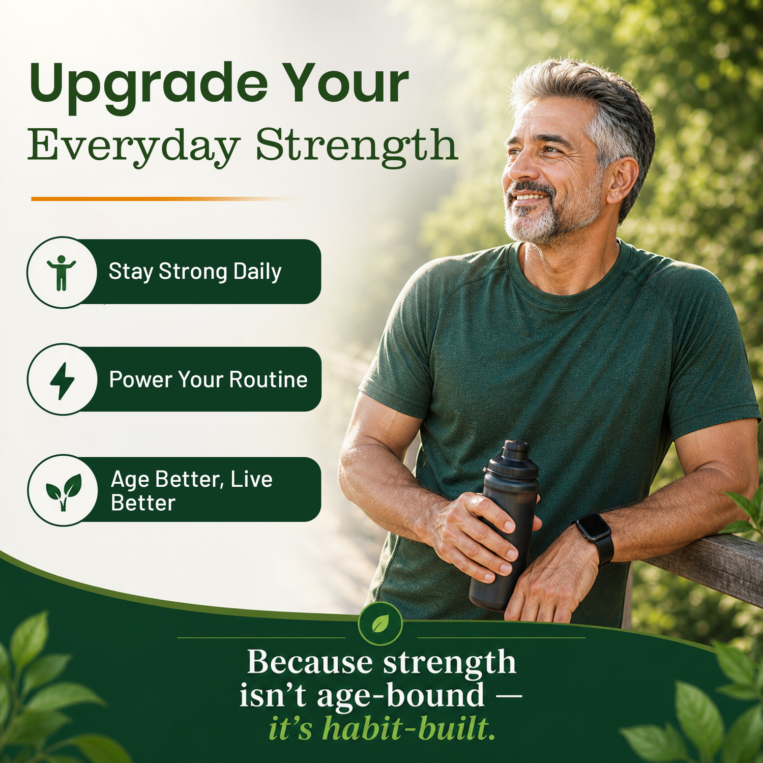 Image of Pure Nutrition Men 50+ Multivitamins & Multiminerals | Vitamins, Minerals