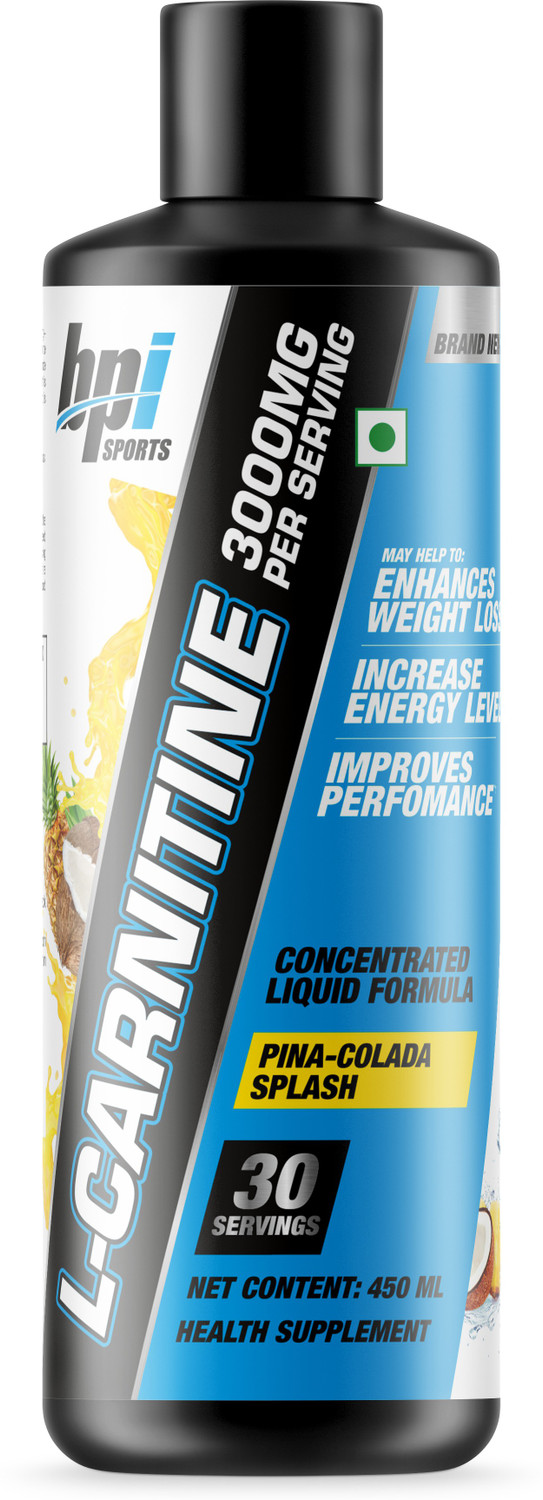 Image of BPI Sports Liquid Carnitine - Pina Colada Splash (450ml)
