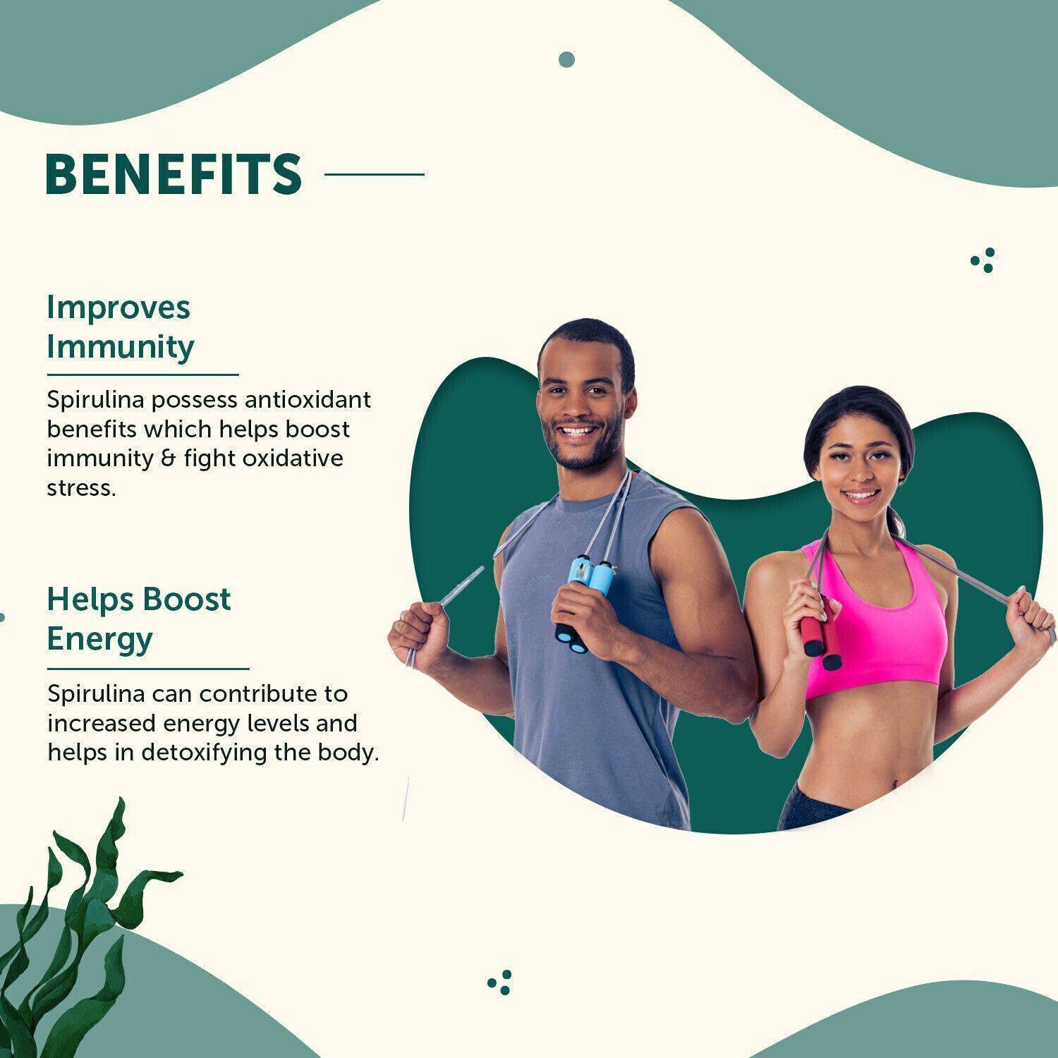 Neuherbs Spirulina Powder 100g - Image 3