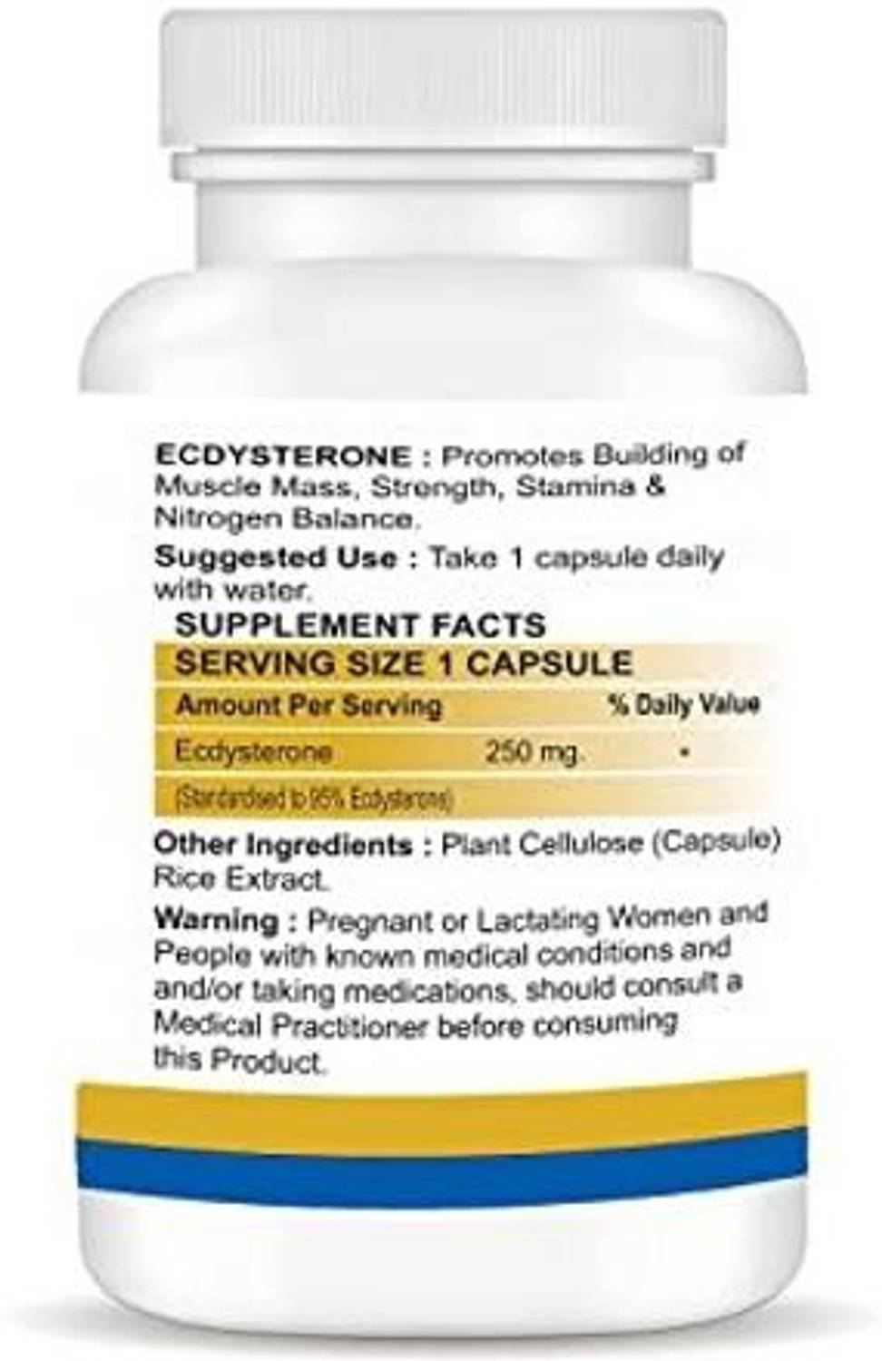 vitaruhe Ecdysterone Supplement 250mg - Image 2