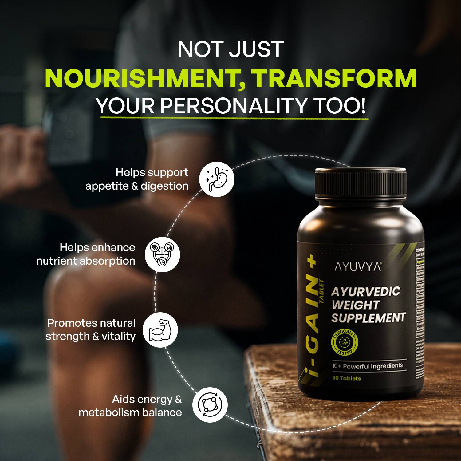 Ayuvya i-GAIN+ Weight Gainer - Image 5