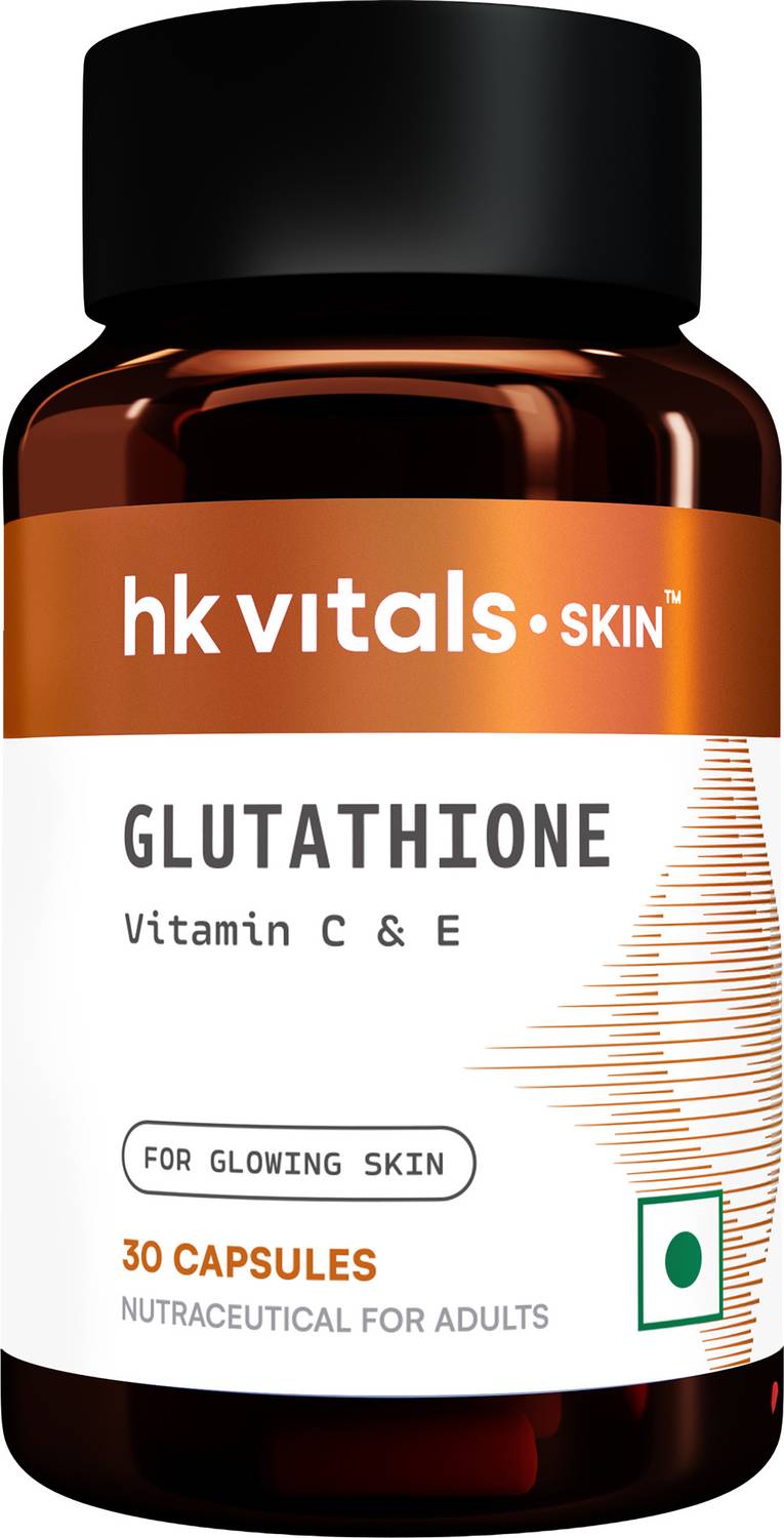 hk vitals Glutathione with Vitamin C, For Clear Skin Price in India