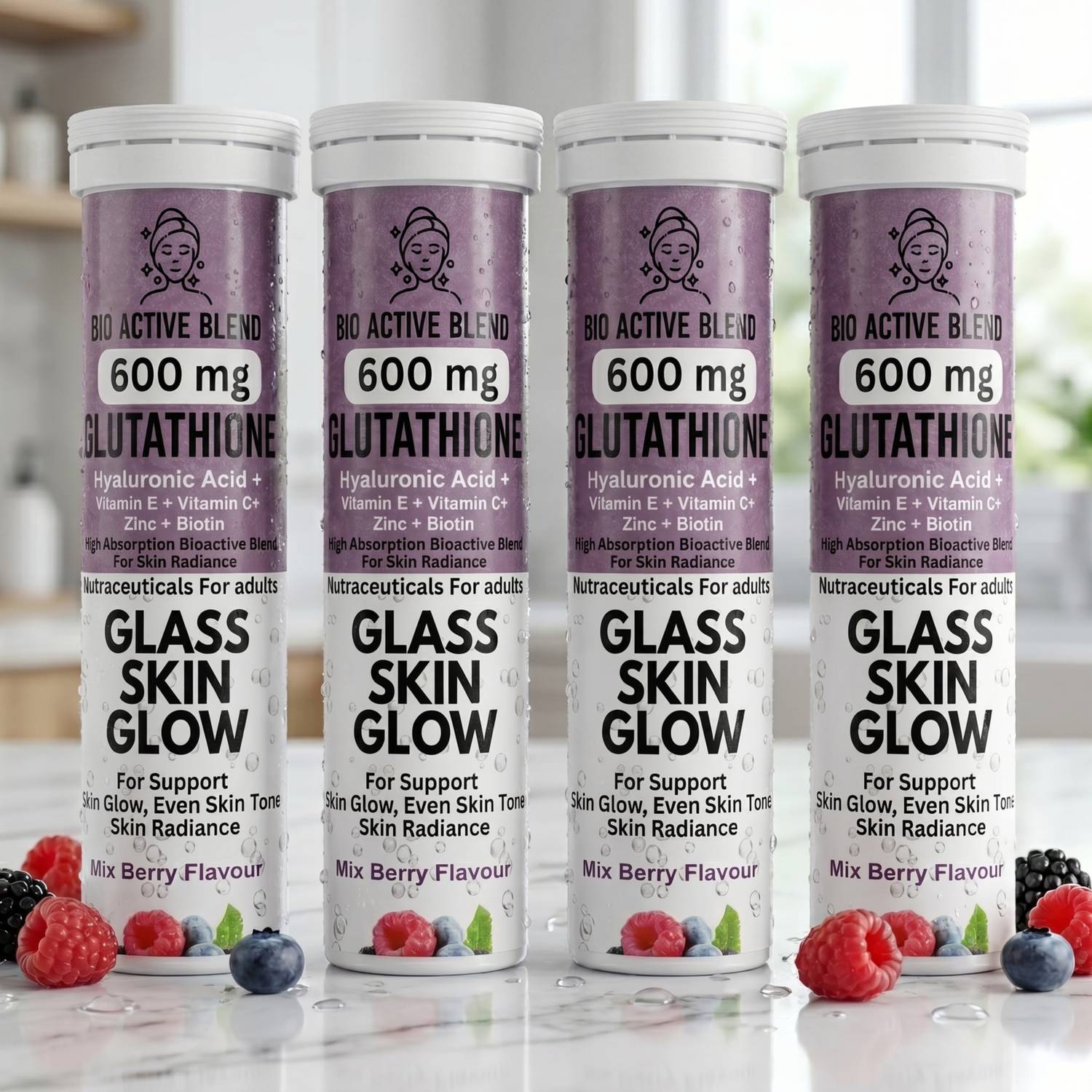 NUTRASIUM Glutathione Tablet for Skin Glow & Even Skin tone, For Reduce  Pigmentation