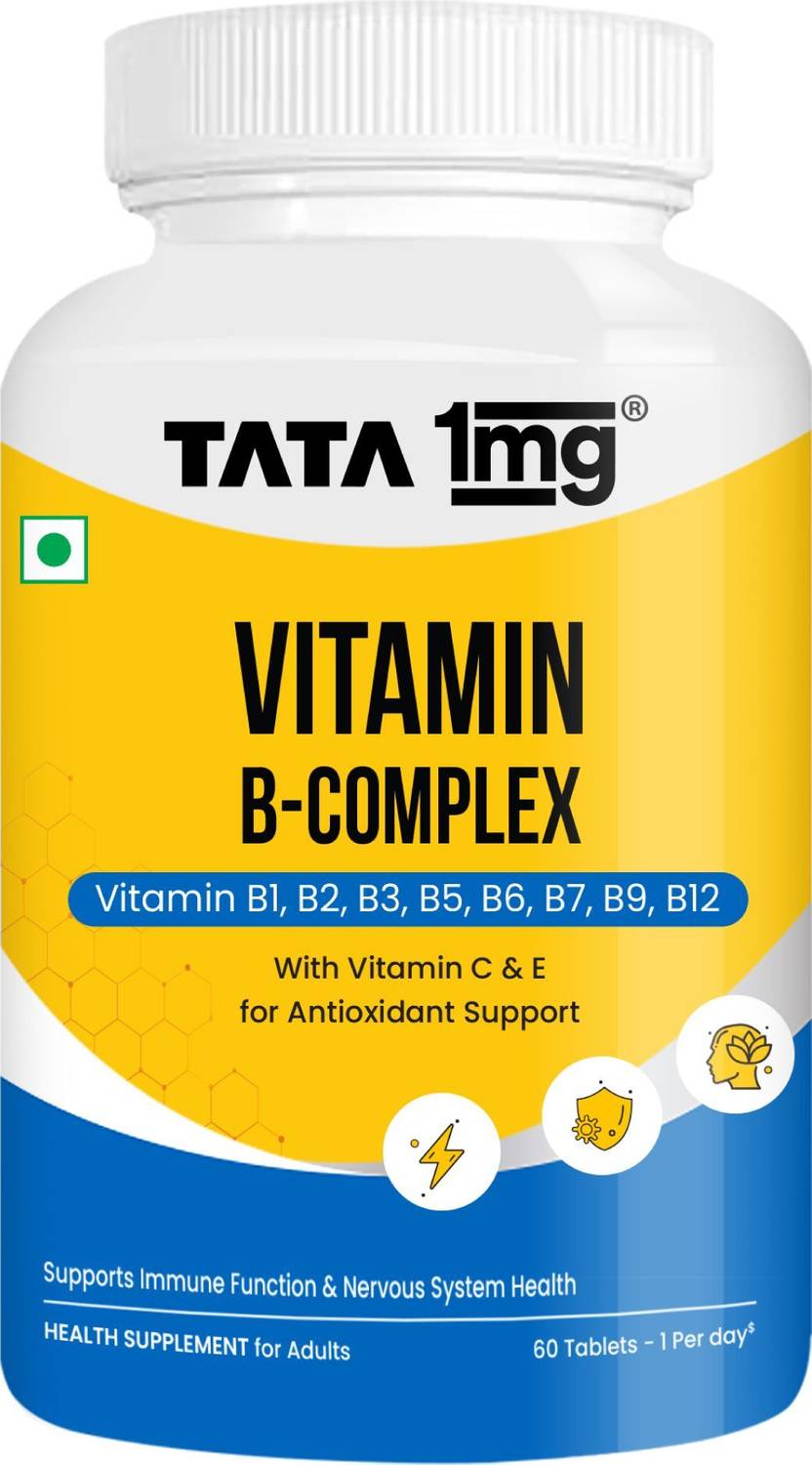 TATA 1mg Vitamin B Complex 60 Capsules - Image 1