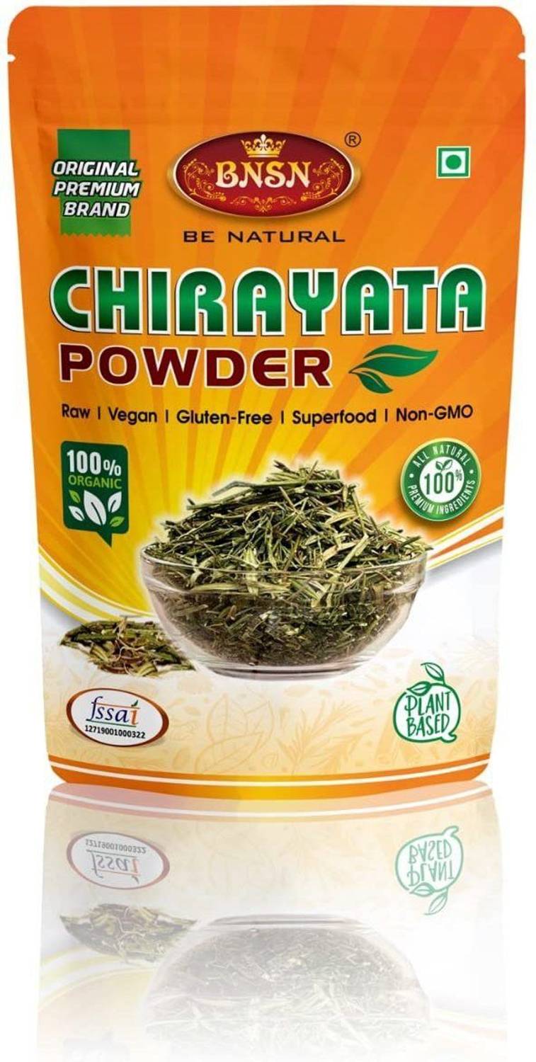 BNSN Chirata Powder-100gm Kalmegh|100% Fresh & Natural Chirayta| Bitterstick