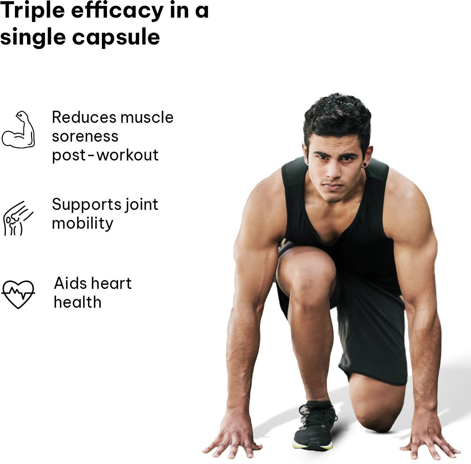 Image of HEALTHKART HK Vitals Triple Strength Omega-3 Fish Oil, 525 mg EPA & 375 mg DHA
