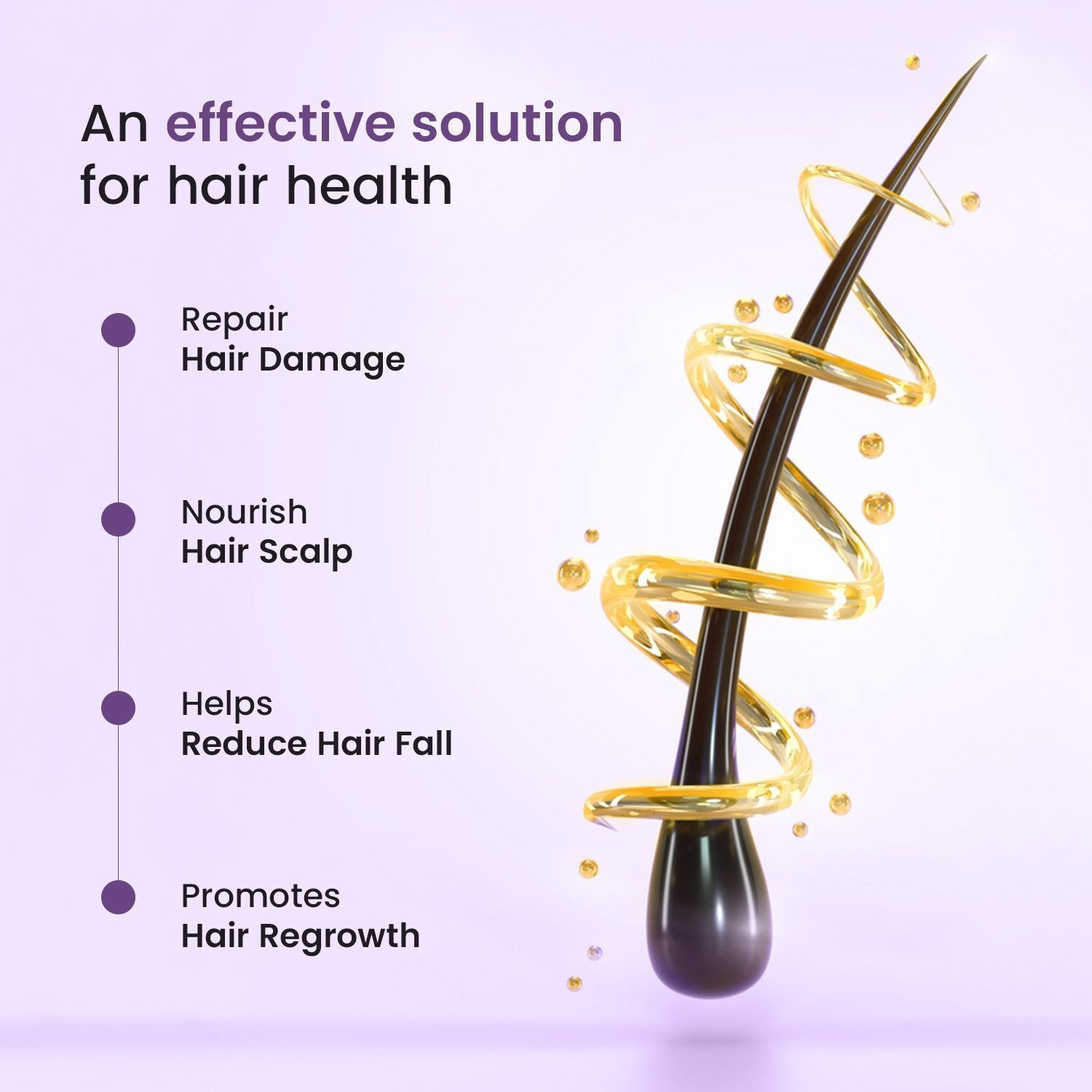 Image of Neuherbs Biotin for Hair Growth| DHT Blocker Supplement|Hair Fall Control & Damage Repair