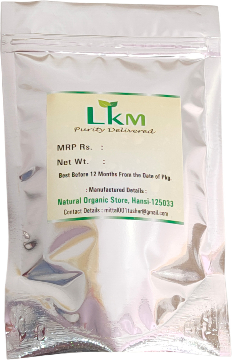 Image of LKM Combo pack Ashavgandha , Satavar,Safedmusli Koch Beej each 50 gm (200gm)