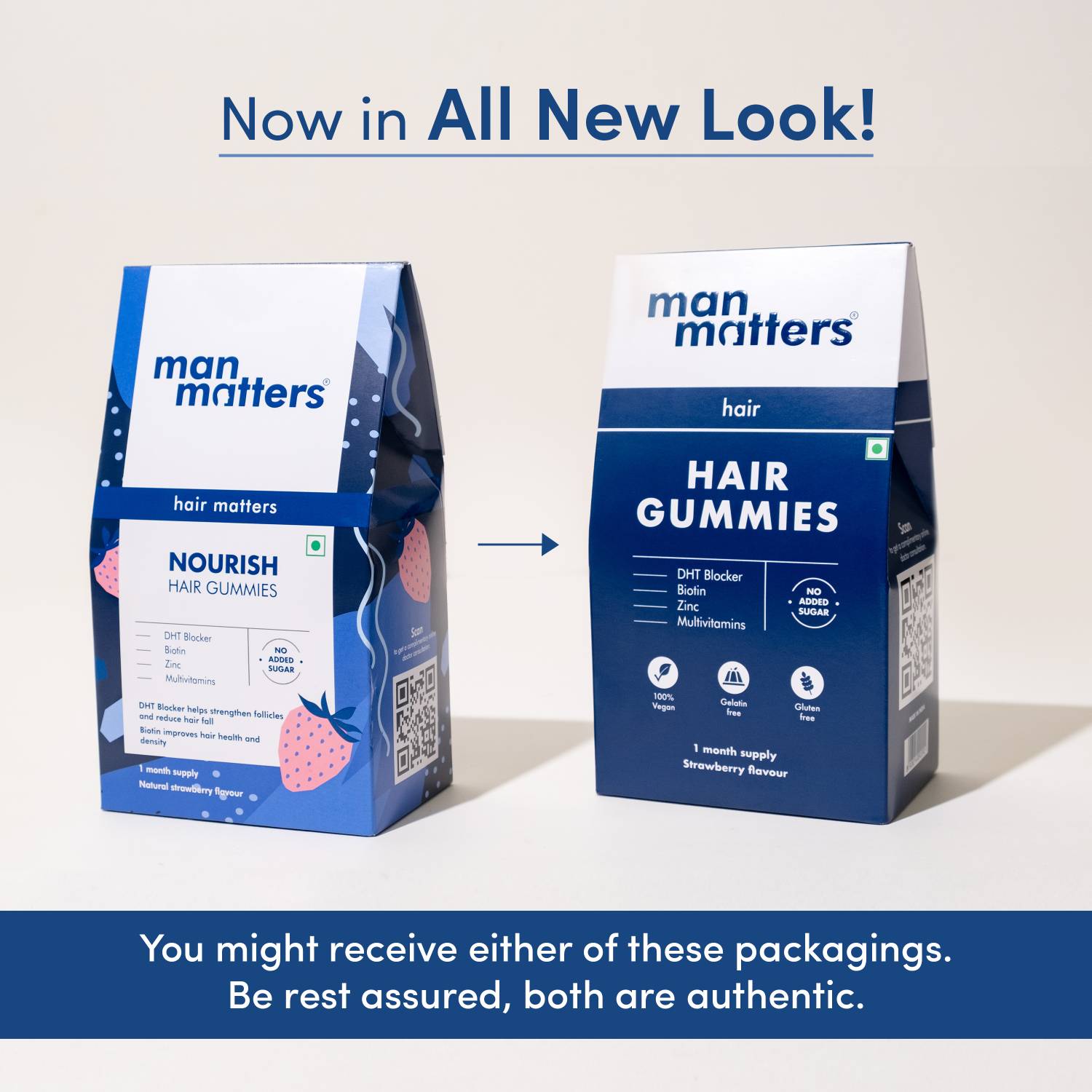 Man Matters DHT Blocker Shampoo 200ml & Biotin Gummies 30N Combo - Image 5