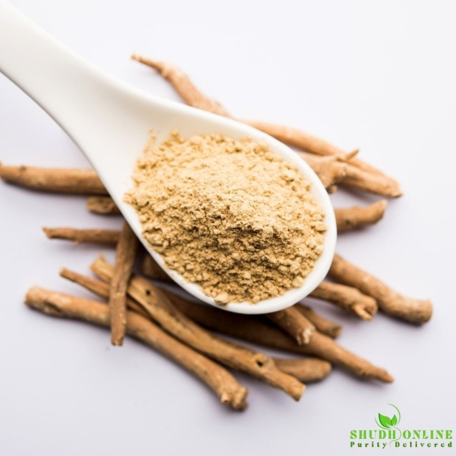 Image of Shudh Online Pure Aswagandhada Powder, Ashwagandha root, Asvagandha, Aswaghanda, Aswagandha
