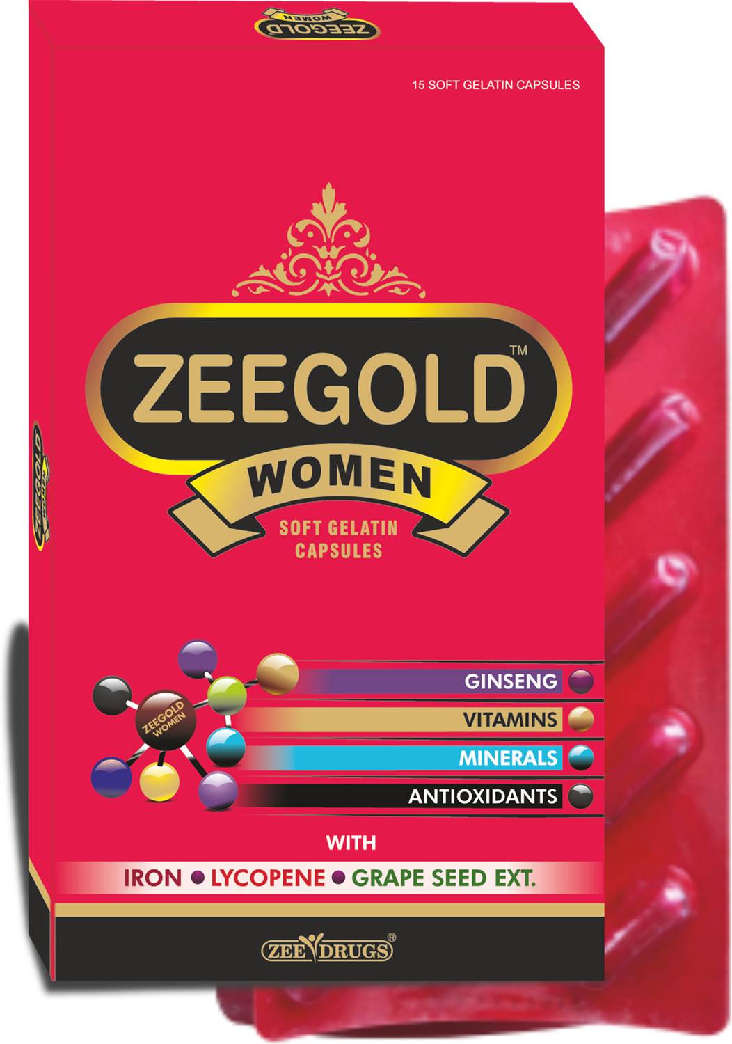 zeelab Zeegold Women Soft Zelatin Capsules Price in India - Buy
