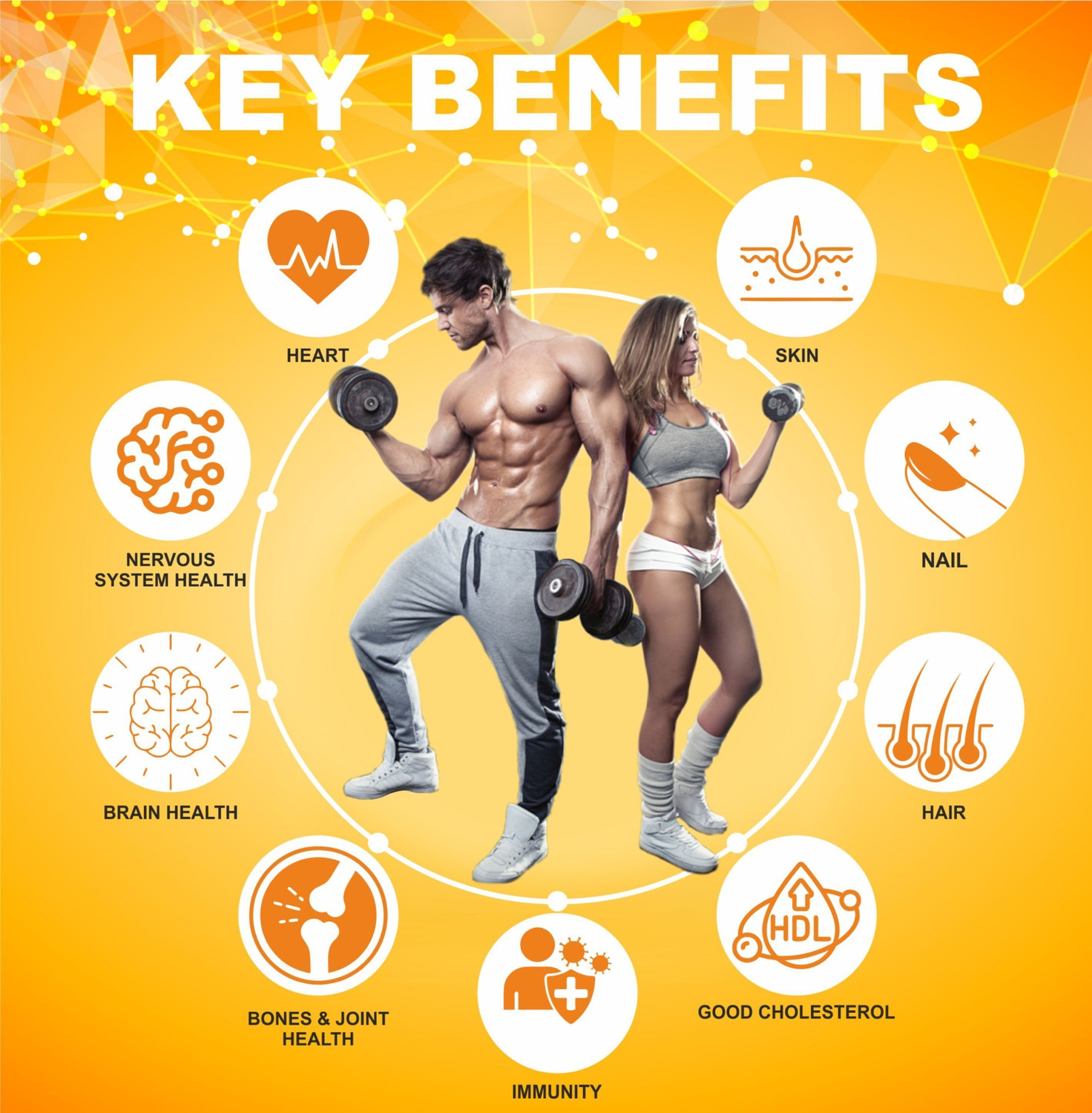Image of Clearcut Omega 3 capsule Fish oil Triple strength Biotin Vitamin D3