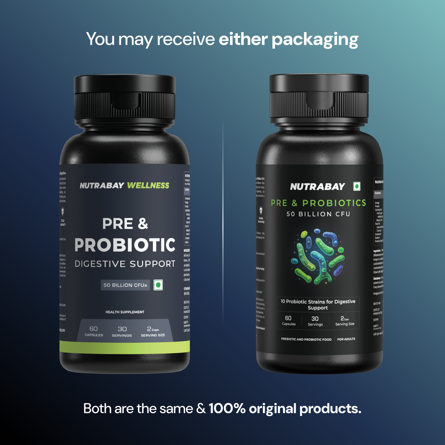 Image of Nutrabay Wellness Pre & Probiotic Digestive Support