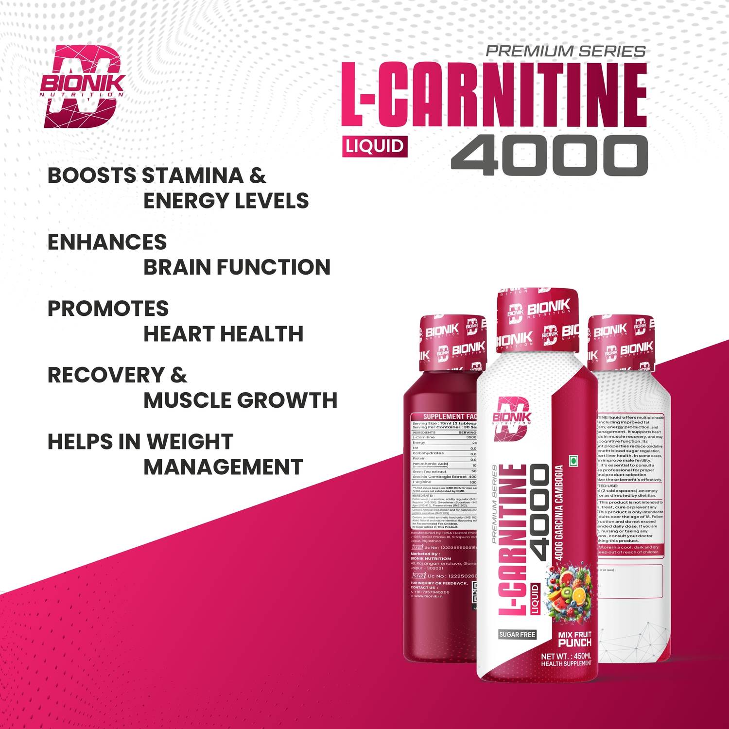 isatori l carnitine ls3 1500 reviews L Carnitine Isatori Review main image 1