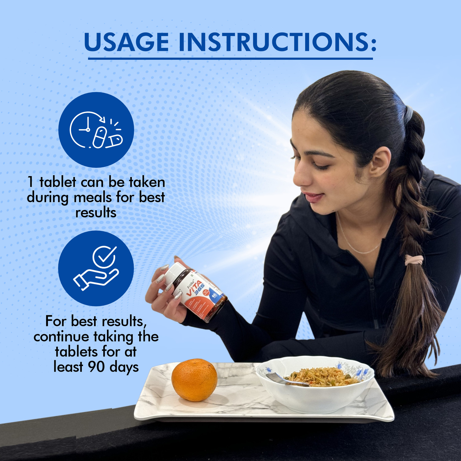 Image of FYTIKA Vita 365, 3 in 1 Multivitamin (Pack of 4 )- 120 Tablets