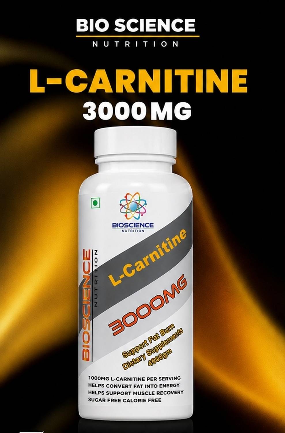 bioscience nutrition l-carnitine (500mg) The initial spiciness experienced by some was noted to diminish over time Bioscience Nutrition L-Carnitine | 3000mg