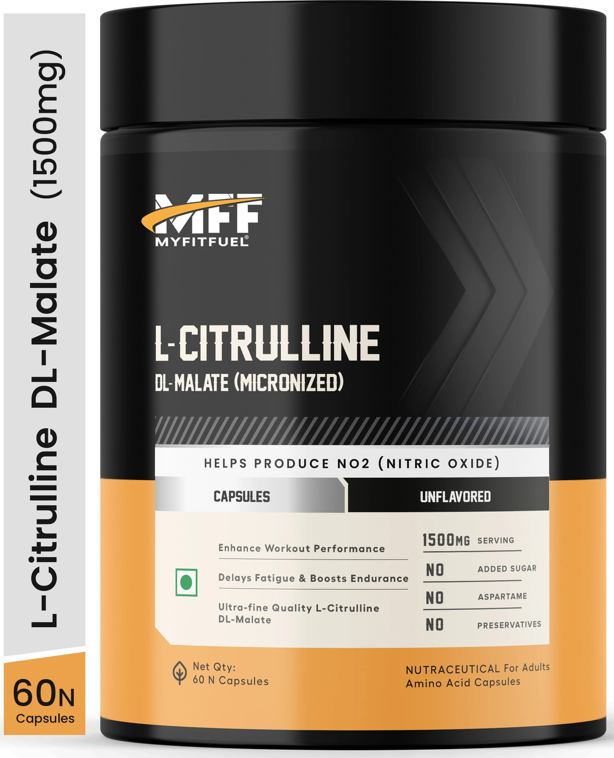 Image of MyFitFuel Citrulline Malate (500mg) Capsule